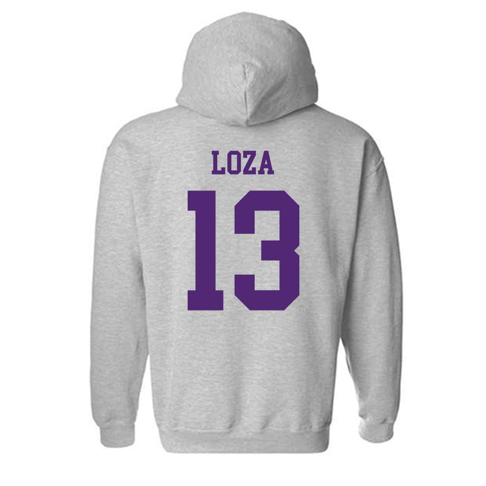Northern Iowa - NCAA Men's Soccer : Giselle Loza - Classic Shersey Hooded Sweatshirt-1