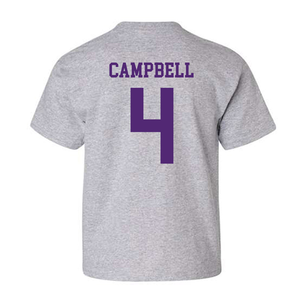 Northern Iowa - NCAA Men's Basketball : Trey Campbell - Classic Shersey Youth T-Shirt-1