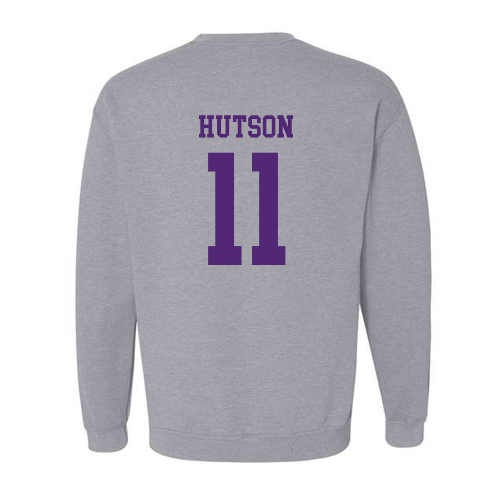 Northern Iowa - NCAA Men's Basketball : Jacob Hutson - Classic Shersey Crewneck Sweatshirt-1