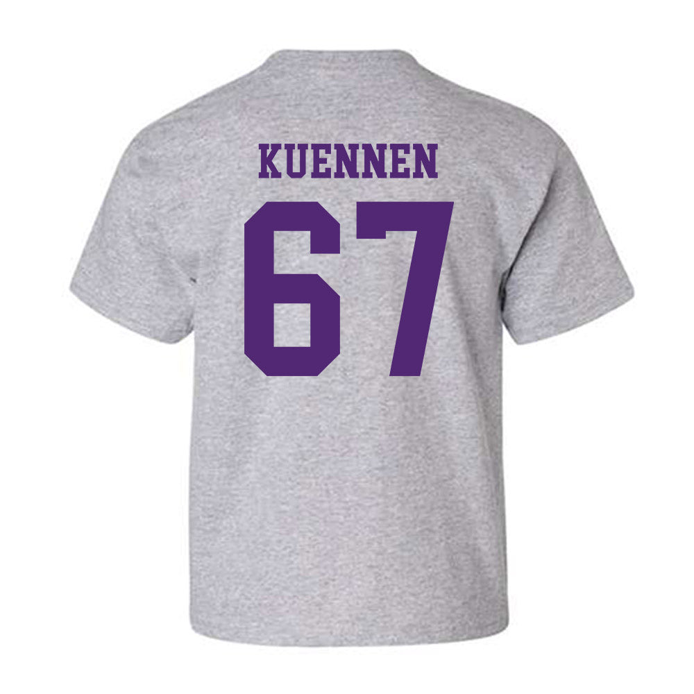Northern Iowa - NCAA Football : Landen Kuennen - Classic Shersey Youth T-Shirt-1