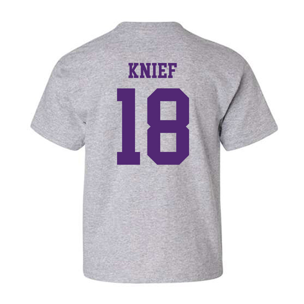 Northern Iowa - NCAA Women's Soccer : Kylie Knief - Classic Shersey Youth T-Shirt-1