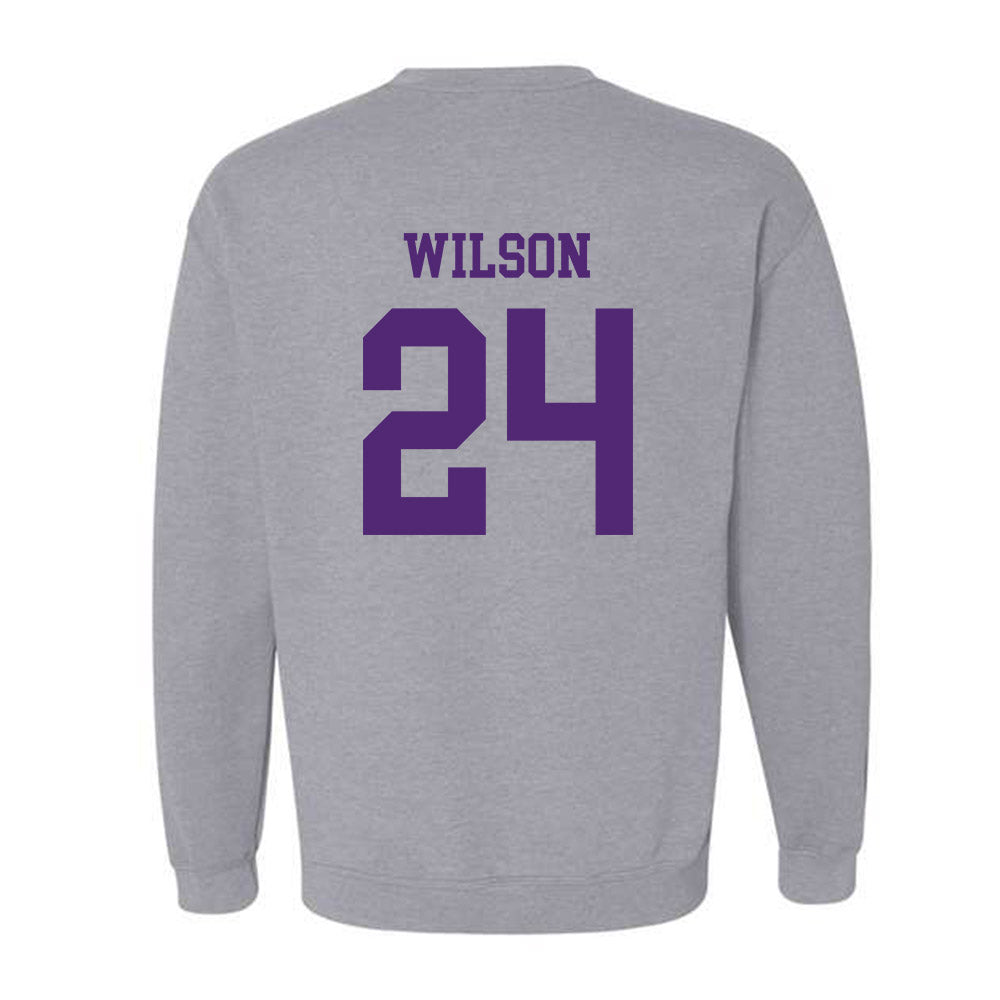 Northern Iowa - NCAA Men's Basketball : Jalen Wilson - Classic Shersey Crewneck Sweatshirt-1
