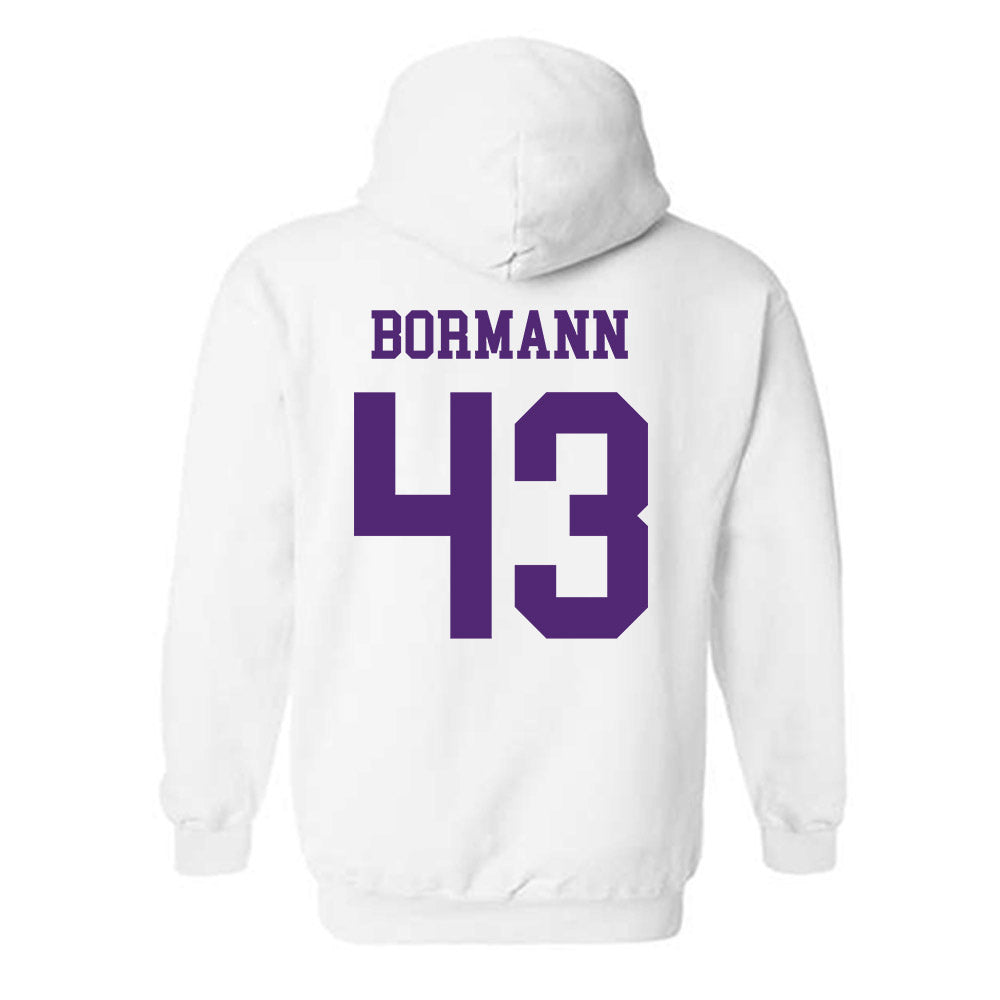 Northern Iowa - NCAA Football : Michael Bormann - Classic Shersey Hooded Sweatshirt-1