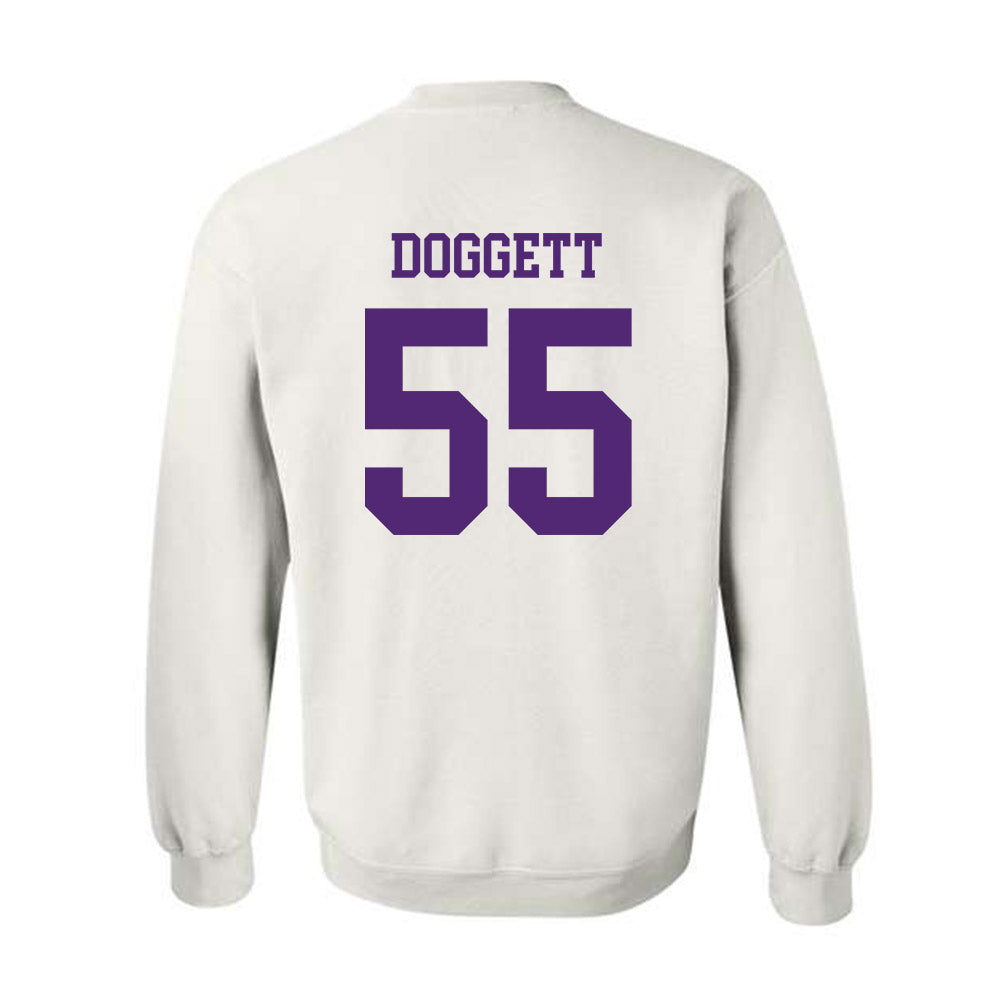 Northern Iowa - NCAA Football : Tate Doggett - Classic Shersey Crewneck Sweatshirt-1