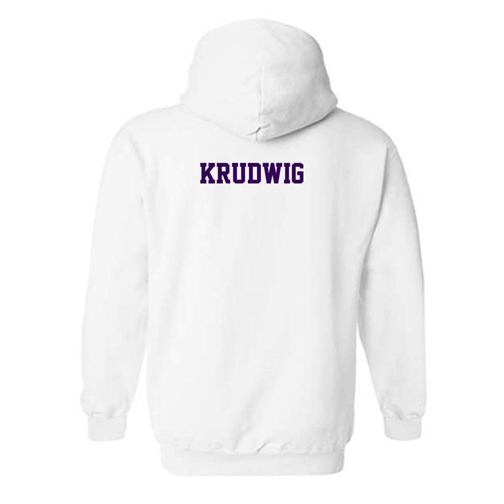 Kansas State - NCAA Men's Track & Field : Vance Krudwig - Sports Shersey Hooded Sweatshirt-1