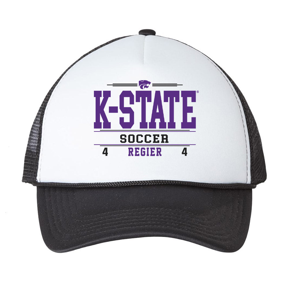 Kansas State - NCAA Women's Soccer : Alix Regier - Trucker Hat-0