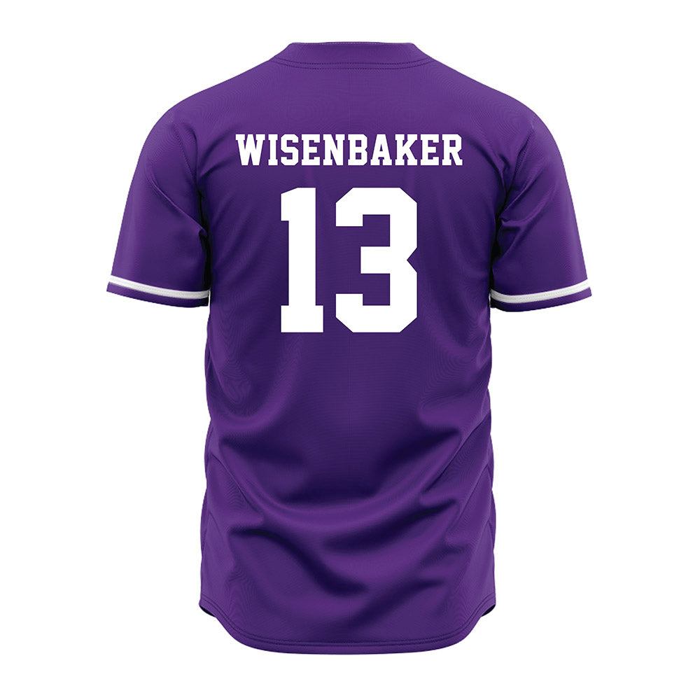 Kansas State - NCAA Baseball : Cole Wisenbaker - Purple Jersey