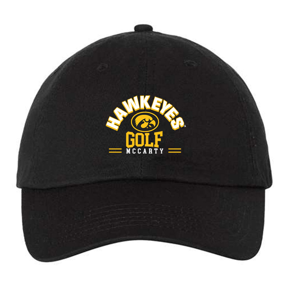 Iowa - NCAA Men's Golf : Jack McCarty - Dad Hat-0
