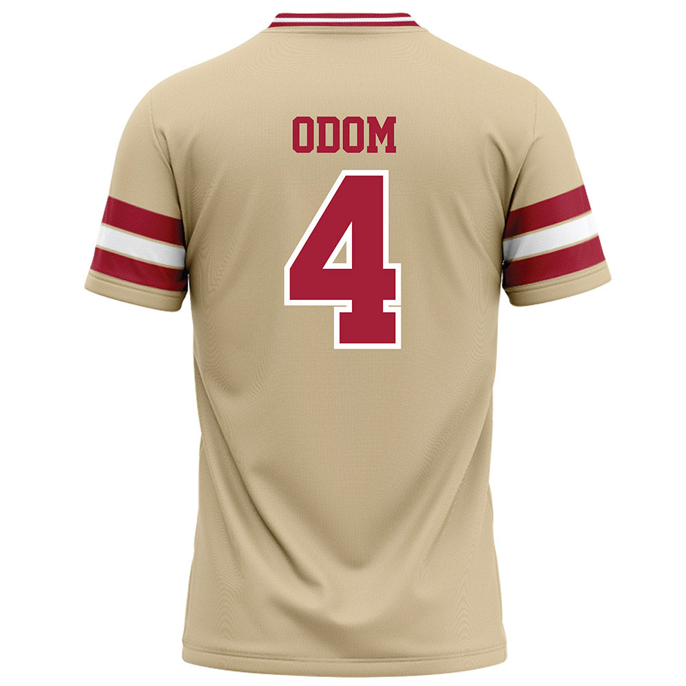 Oklahoma - NCAA Football : Daniel Odom - Cream Football Jersey-1