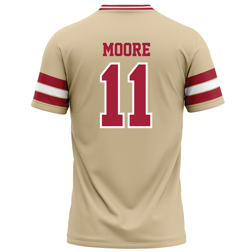 Oklahoma - NCAA Football : Kristan Moore - Cream Football Jersey-1