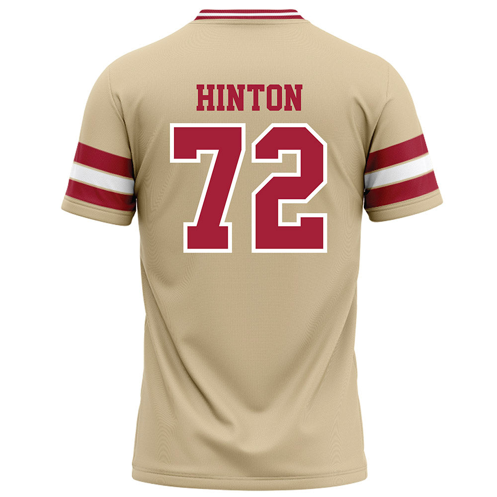 Oklahoma - NCAA Football : Fred Hinton - Cream Football Jersey-1