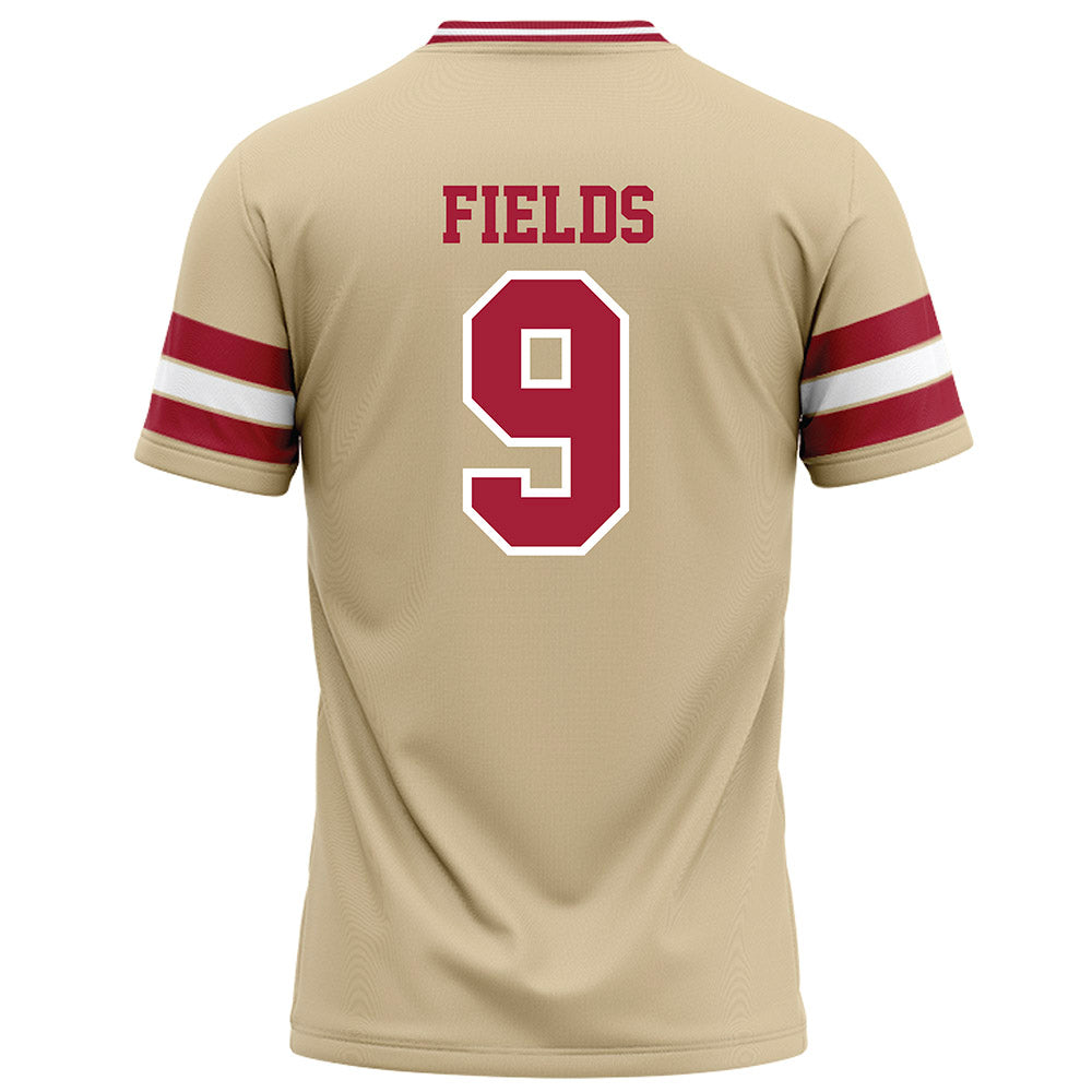 Oklahoma - NCAA Football : Dakoda Fields - Cream Football Jersey-1