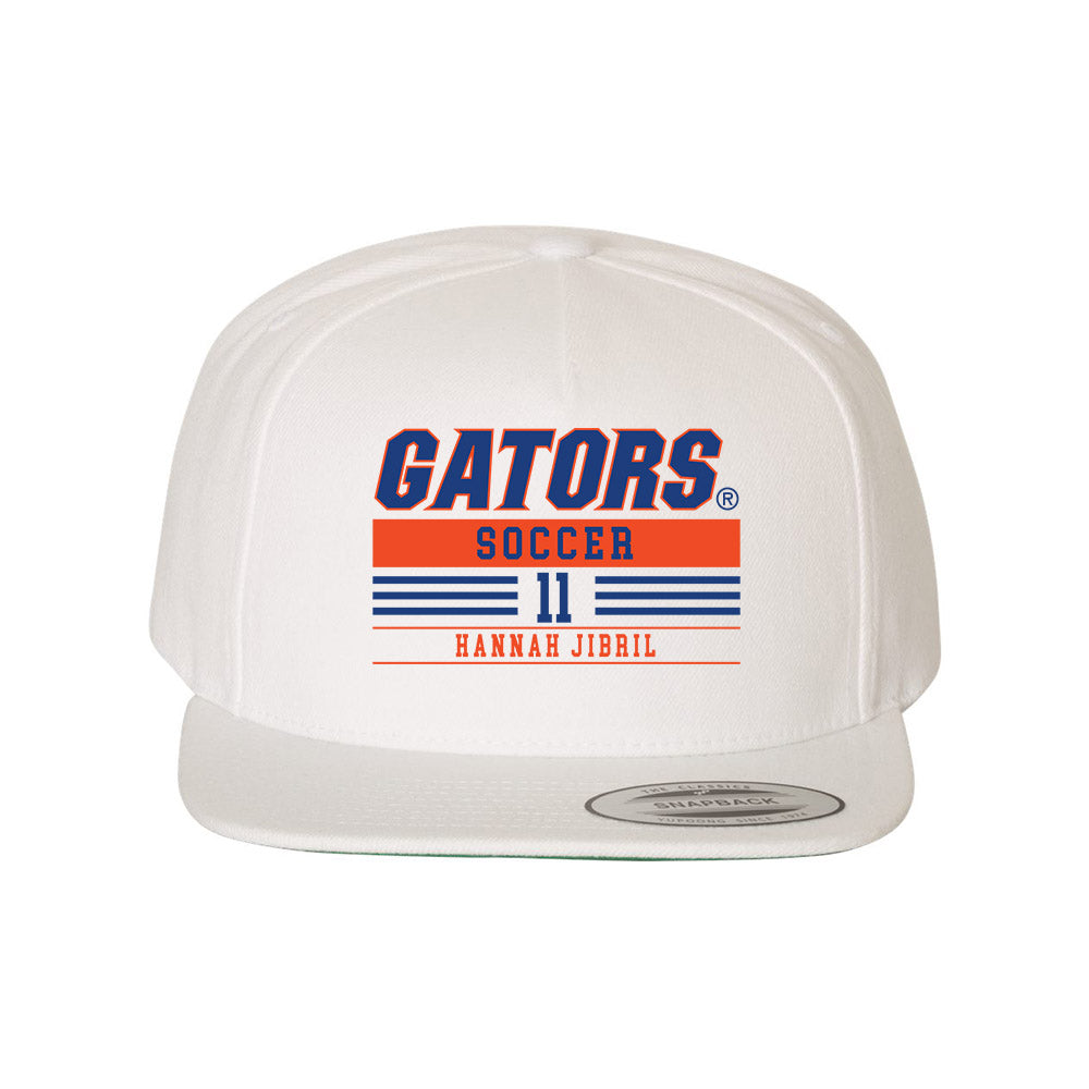 Florida - NCAA Women's Soccer : Hannah Jibril - Snapback Hat-0