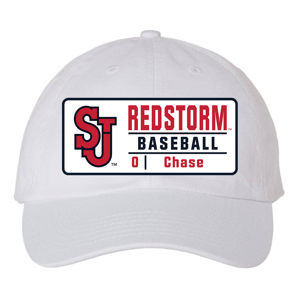 St. Johns - NCAA Baseball : Kyle Chase - Structured Trucker Hat