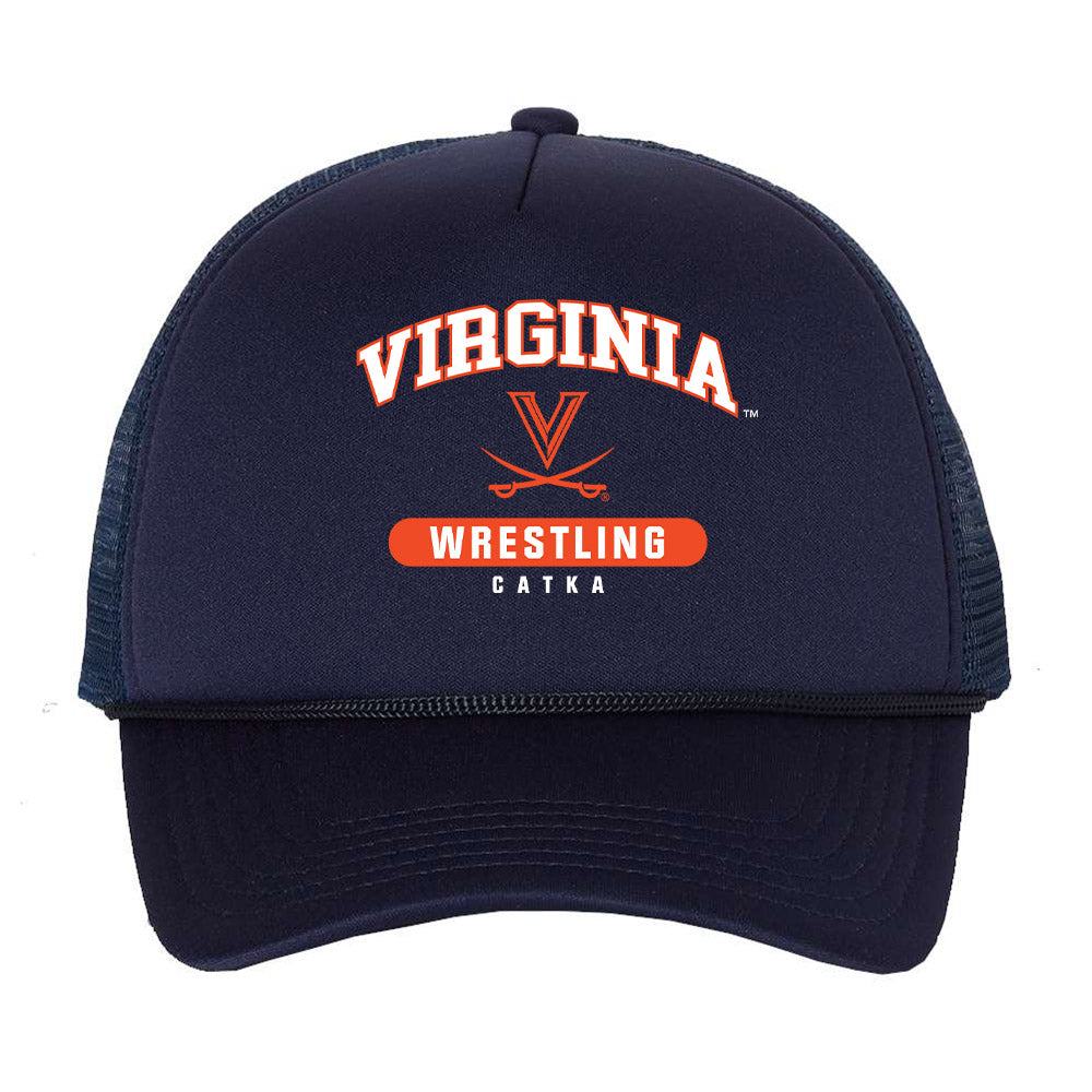 Virginia - NCAA Wrestling : Ryan Catka - Trucker Hat-0