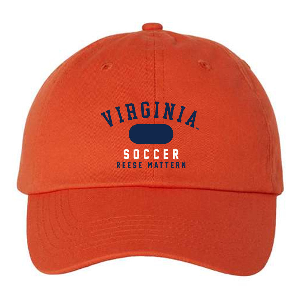 Virginia - NCAA Women's Soccer : Reese Mattern - Dad Hat-0
