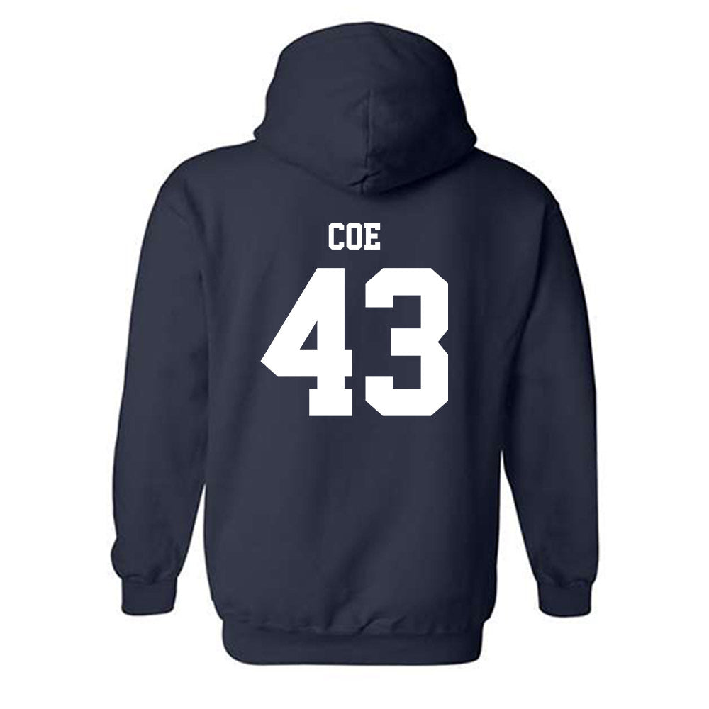 Georgia Southern - NCAA Baseball : Dawson Coe - Sports Shersey Hooded Sweatshirt-1
