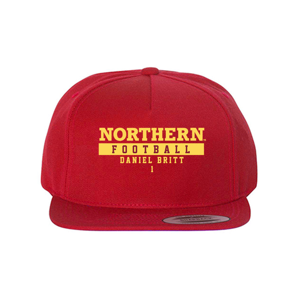NSU - NCAA Football : Daniel Britt - Snapback Hat-0