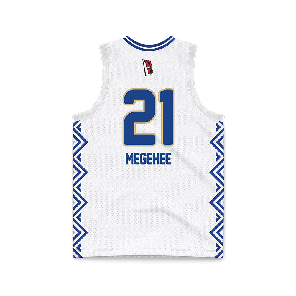 Tulsa - NCAA Women's Basketball : Josie Megehee - White Basketball Jersey-1