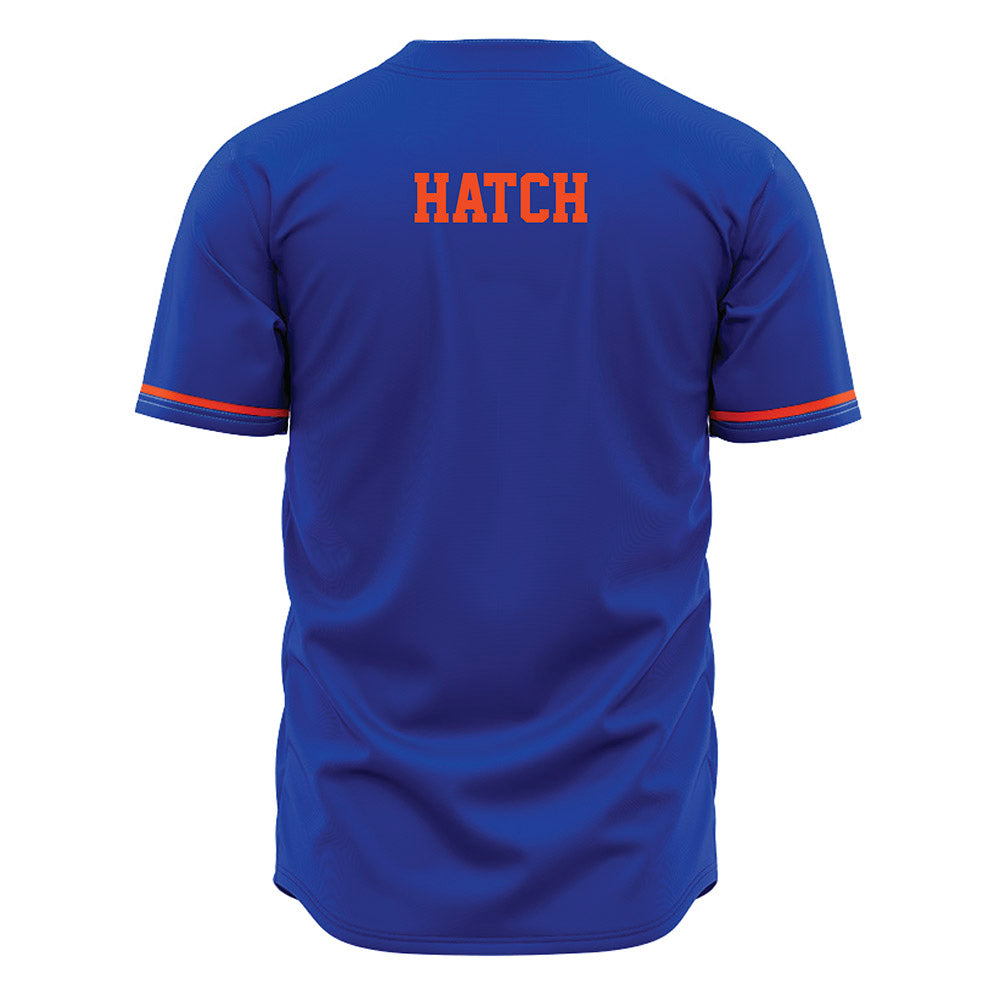 Boise State - NCAA Women's Soccer : Grace Hatch - Blue Jersey-1