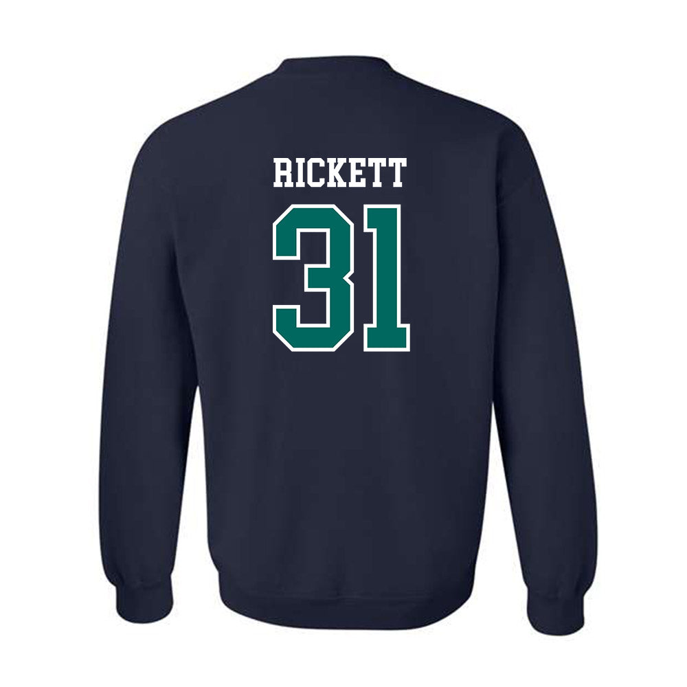 UNC Wilmington - NCAA Baseball : Howie Rickett - Sports Shersey Crewneck Sweatshirt-1
