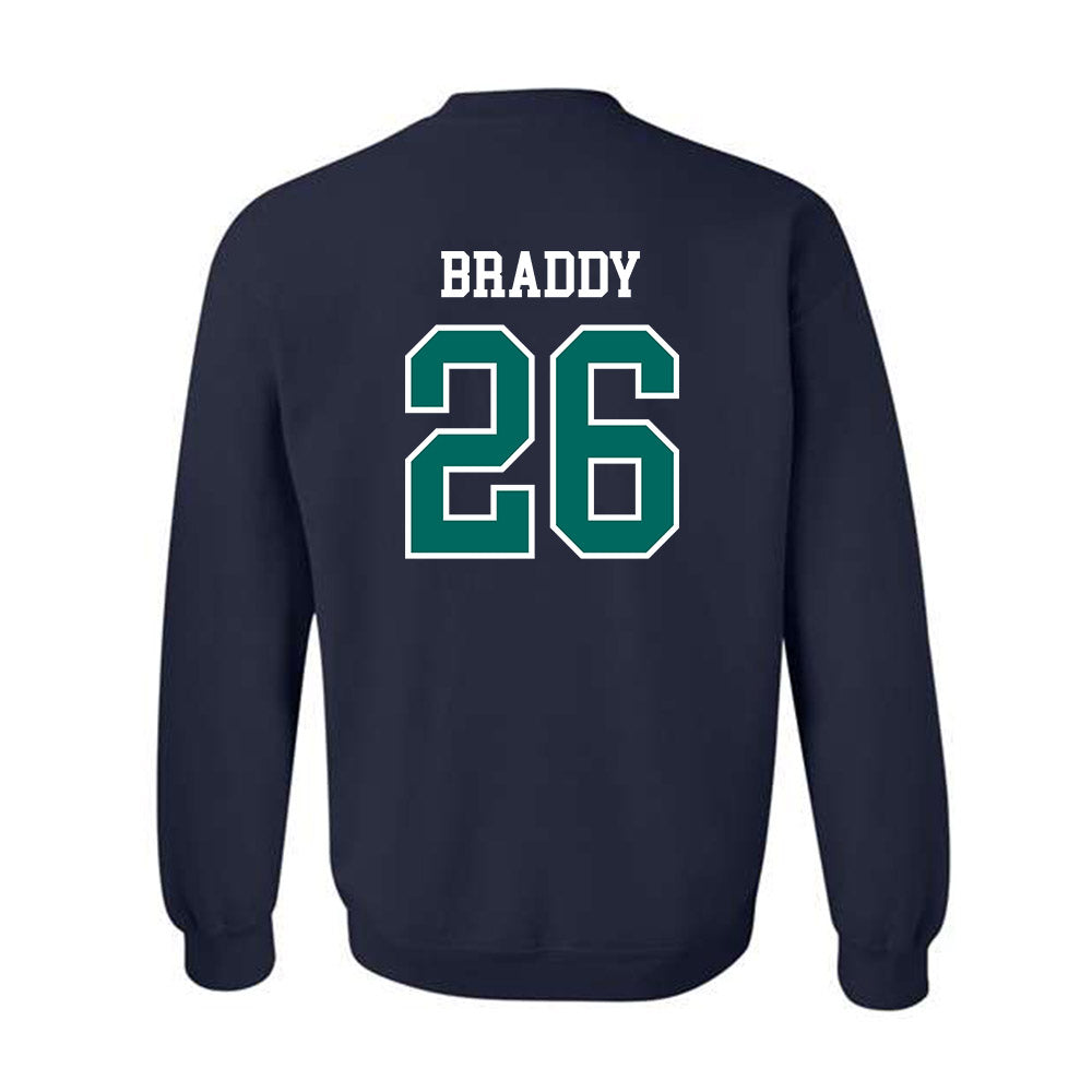 UNC Wilmington - NCAA Baseball : Porter Braddy - Sports Shersey Crewneck Sweatshirt-1