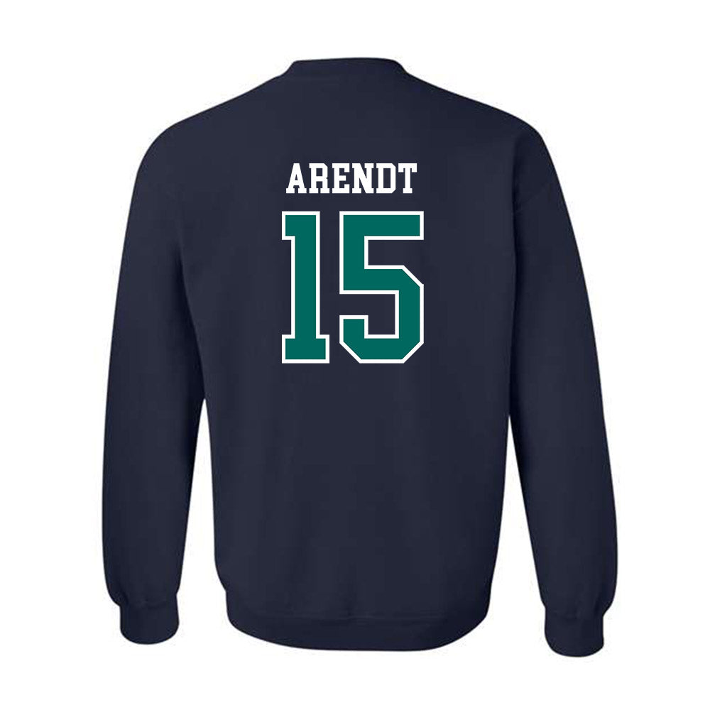 UNC Wilmington - NCAA Baseball : Jayson Arendt - Sports Shersey Crewneck Sweatshirt-1
