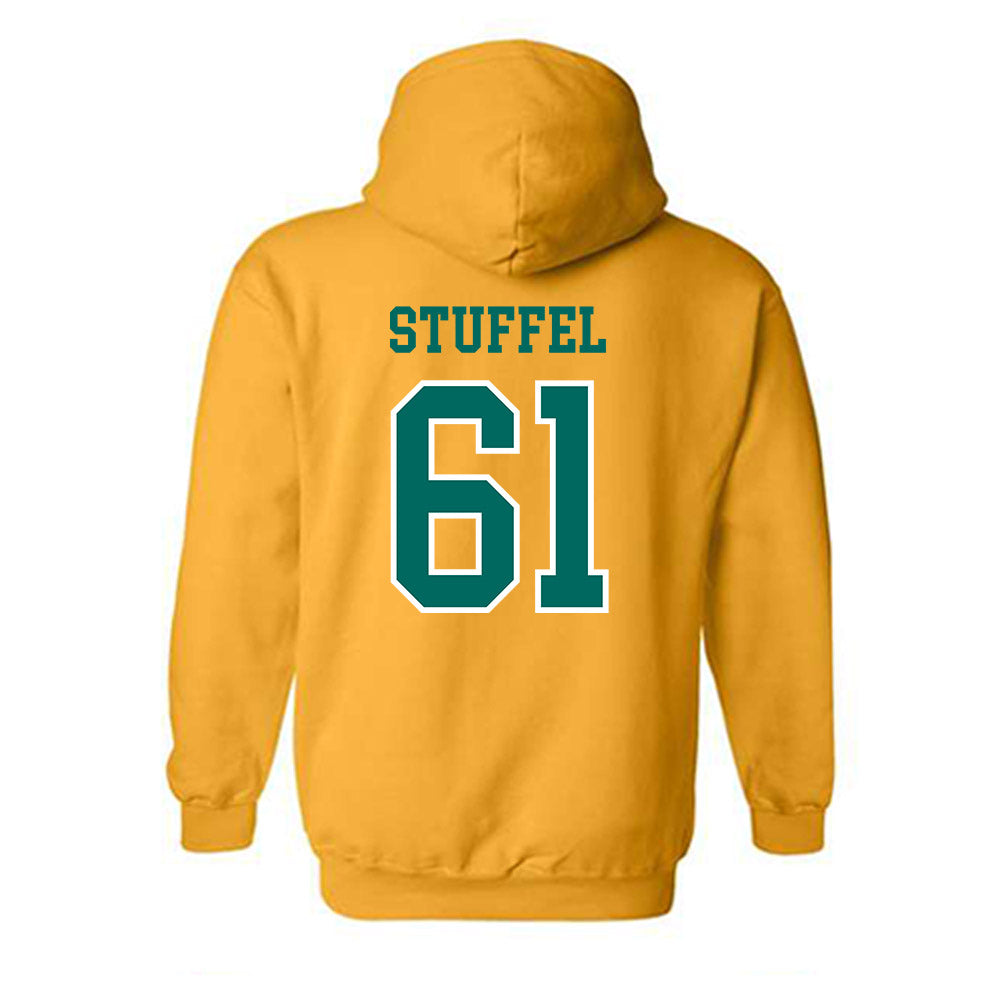 UNC Wilmington - NCAA Softball : Cammie Stuffel - Sports Shersey Hooded Sweatshirt-1
