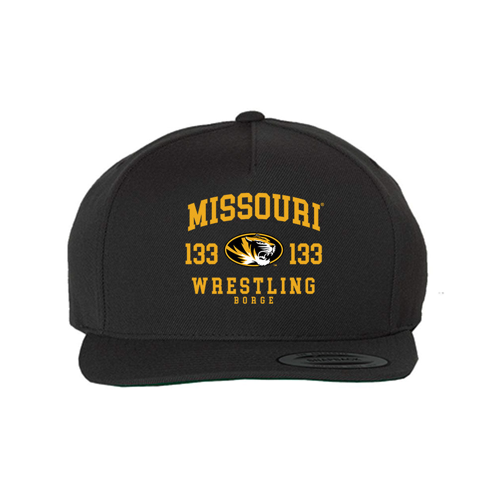 Missouri - NCAA Wrestling : Zion Borge - Snapback Hat-0