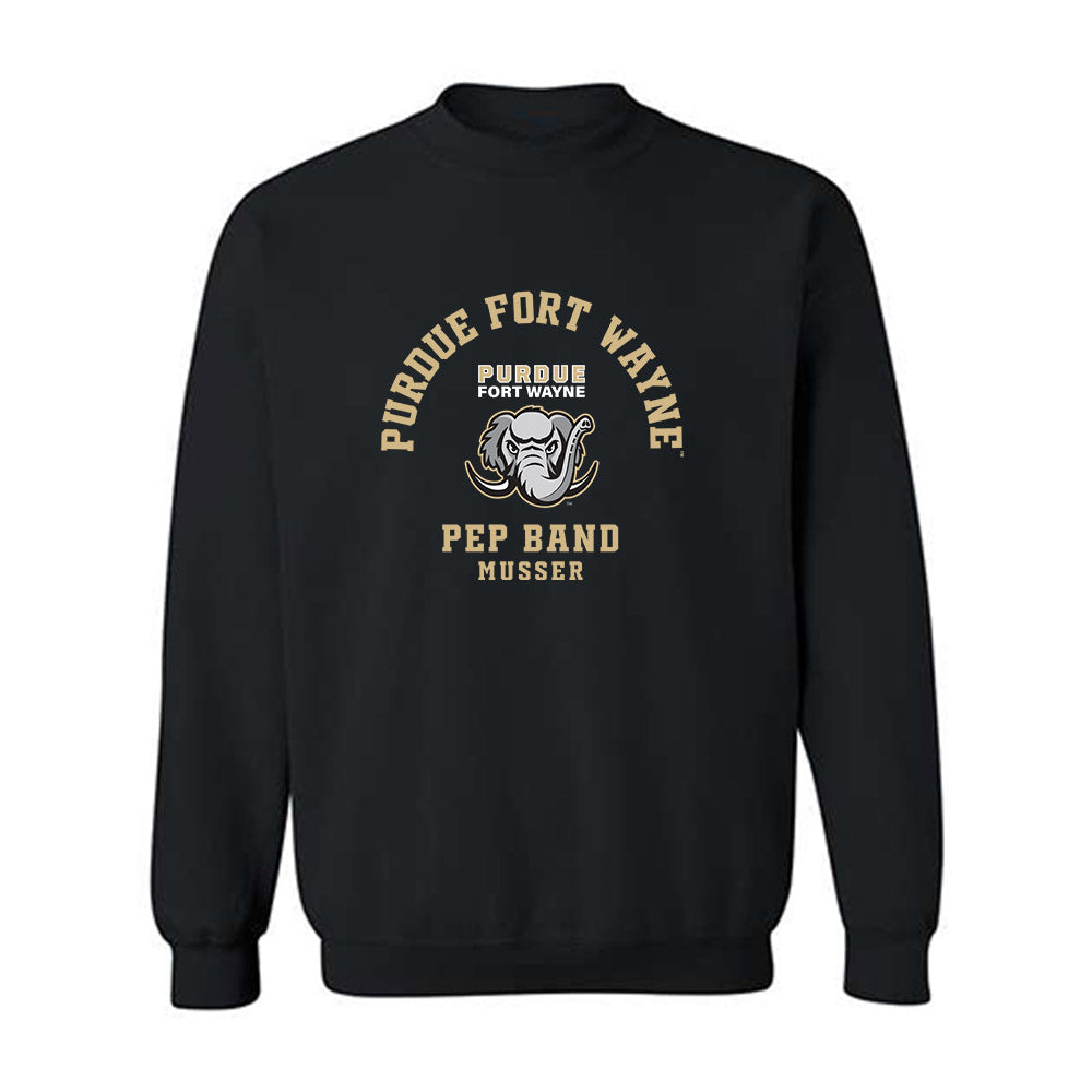 PFW - Pep Band : Tj Musser - Classic Fashion Shersey Crewneck Sweatshirt-0