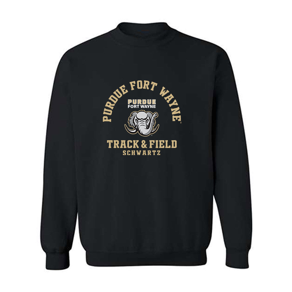 PFW - NCAA Men's Track & Field : Jacob Schwartz - Classic Fashion Shersey Crewneck Sweatshirt-0
