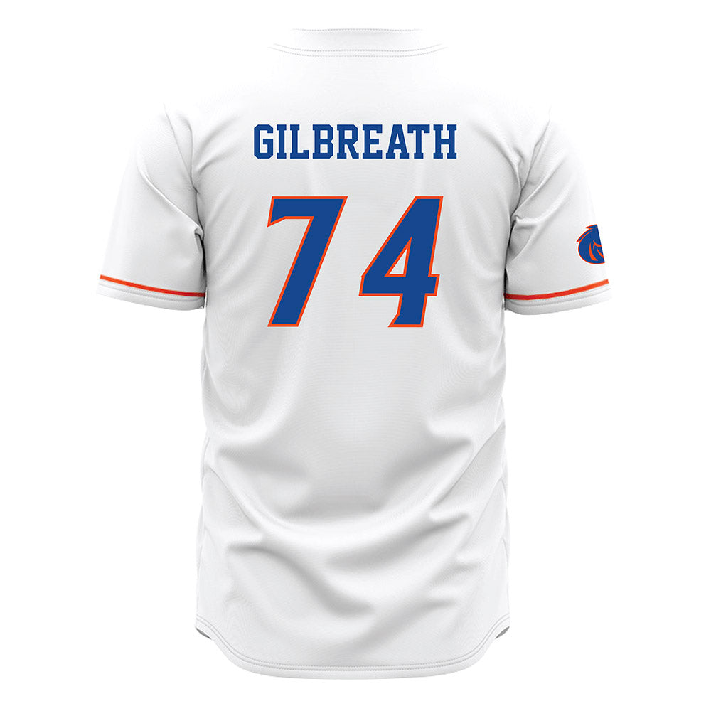 Boise State - NCAA Football : Connor Gilbreath - White Jersey