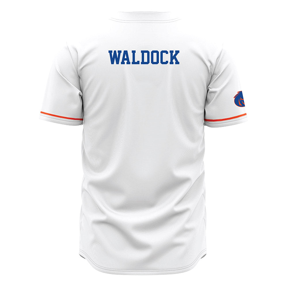 Boise State - NCAA Women's Gymnastics : Kate Waldock - White Jersey-1