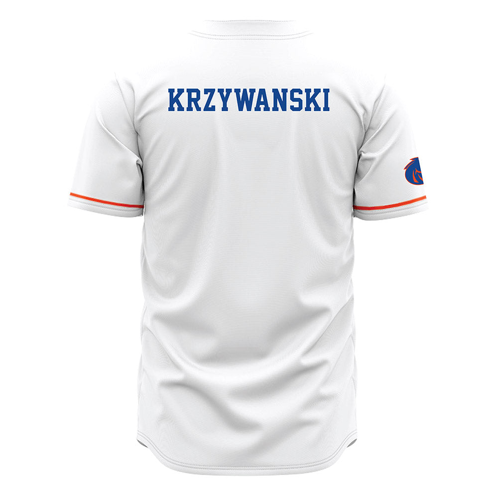 Boise State - NCAA Women's Gymnastics : Julia Krzywanski - White Jersey