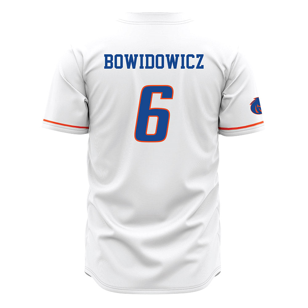 Boise State - NCAA Beach Volleyball : Avery Bowidowicz - White Jersey-1