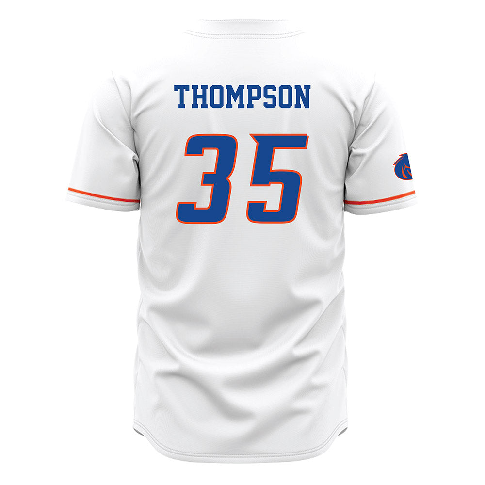 Boise State - NCAA Women's Basketball : Keirra Thompson - White Jersey-1