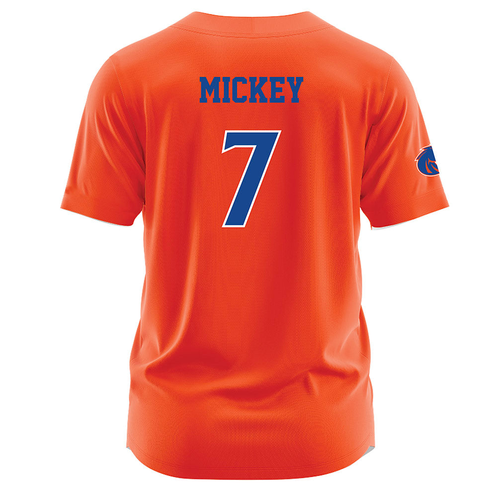 Boise State - NCAA Football : Jaden Mickey - Orange Jersey-1