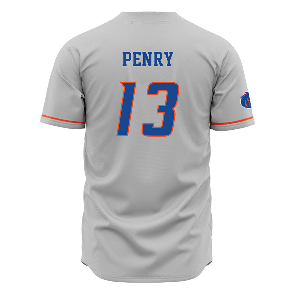 Boise State - NCAA Football : Chase Penry - Grey Jersey