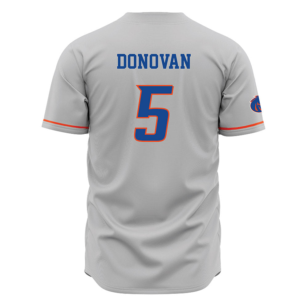 Boise State - NCAA Women's Soccer : Madie Donovan - Grey Jersey-1