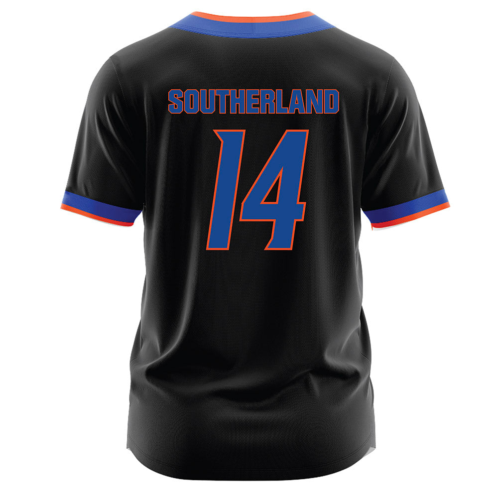 Boise State - NCAA Softball : Hailey Southerland - Black Jersey-1