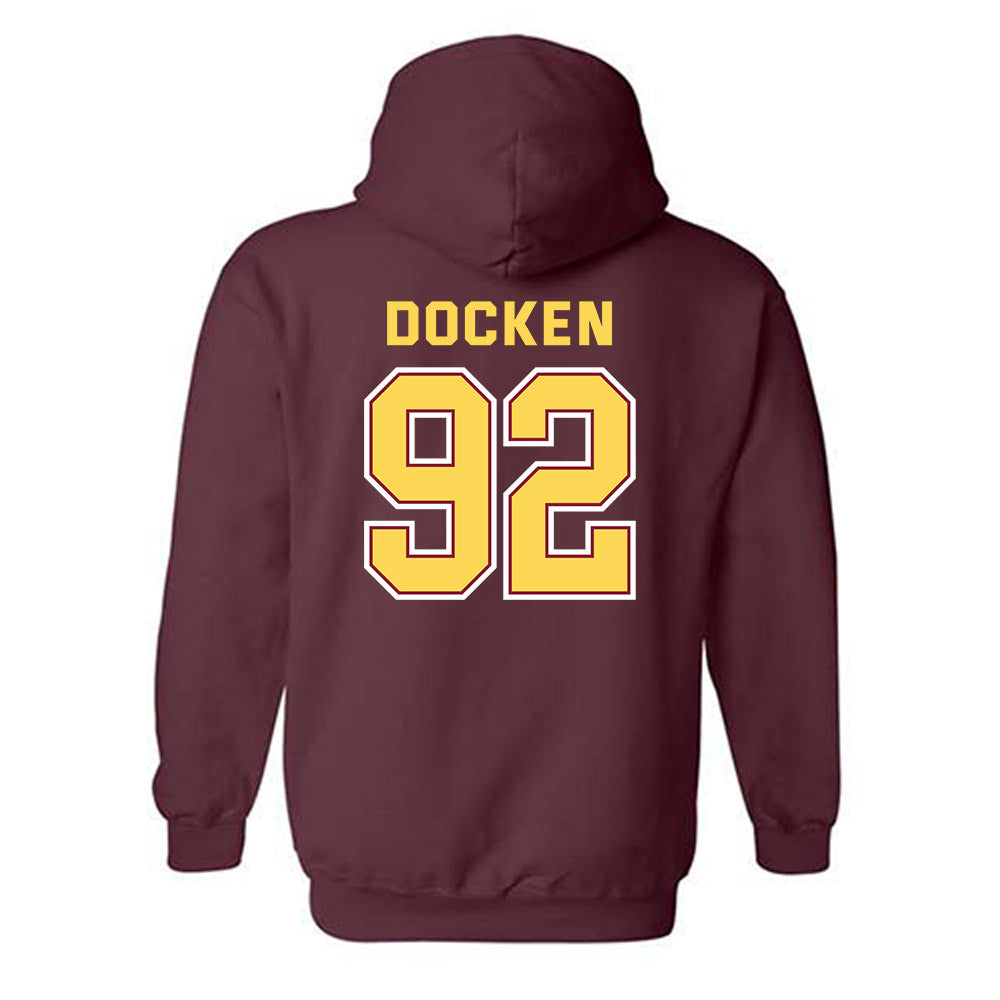 NSU - NCAA Football : Keaton Docken - Sports Shersey Hooded Sweatshirt-1