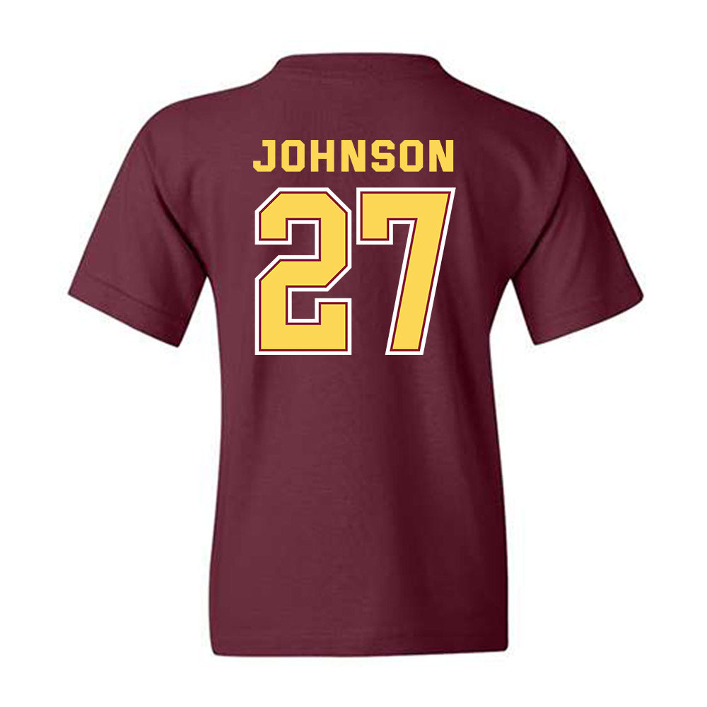 NSU - NCAA Football : Kale Johnson - Sports Shersey Youth T-Shirt-1