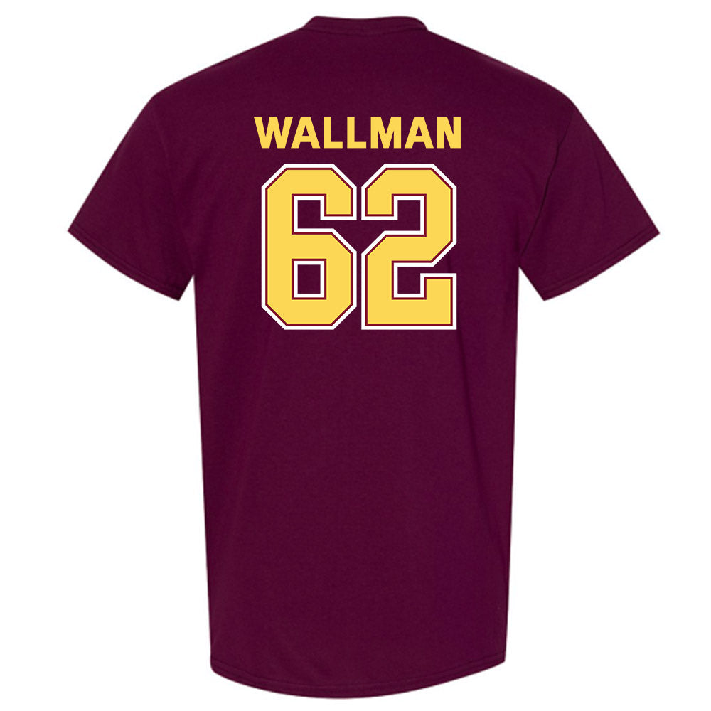NSU - NCAA Football : Conner Wallman - Sports Shersey T-Shirt-1