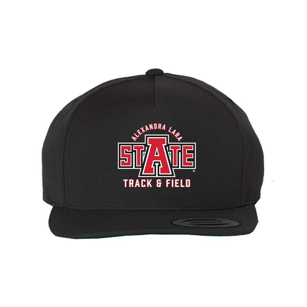 Arkansas State - NCAA Women's Track & Field : Alexandra Lara - Snapback Hat-0