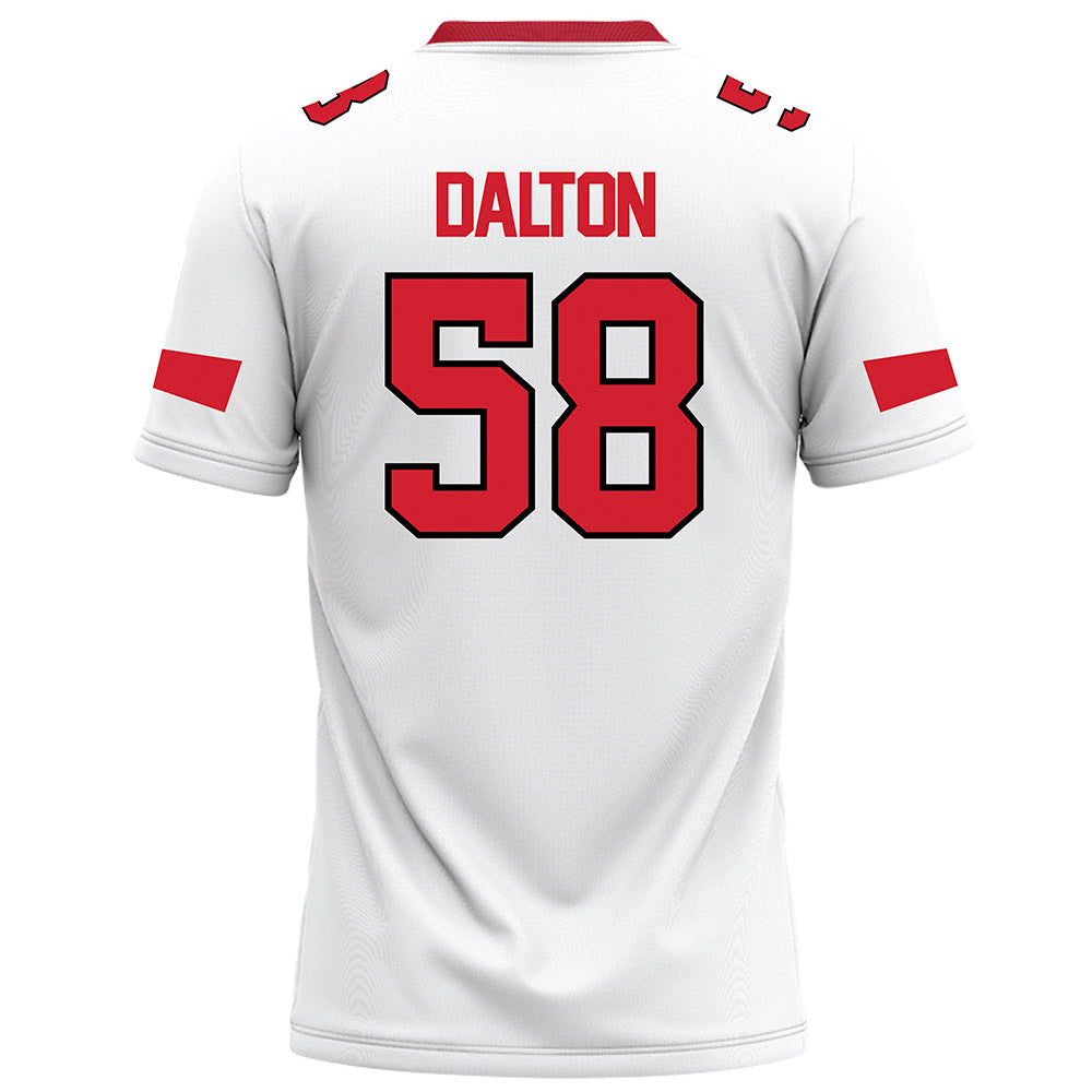 Marist - NCAA Football : Hudson Dalton - White Football Jersey-1