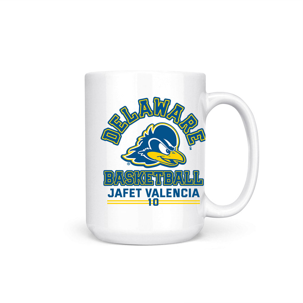 Delaware - NCAA Men's Basketball : Jafet Valencia - Coffee Mug-0