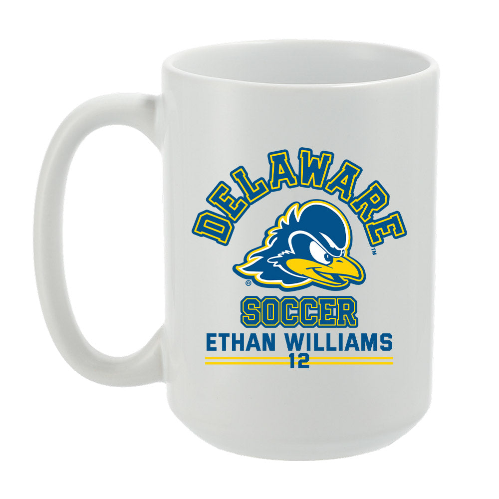 Delaware - NCAA Men's Soccer : Ethan Williams - Coffee Mug