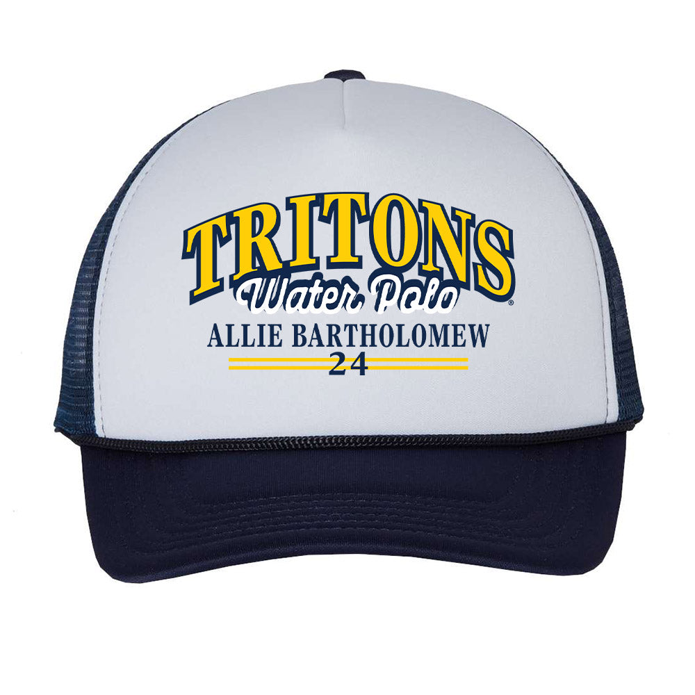 UCSD - NCAA Women's Water Polo : Allie Bartholomew - Trucker Hat-0