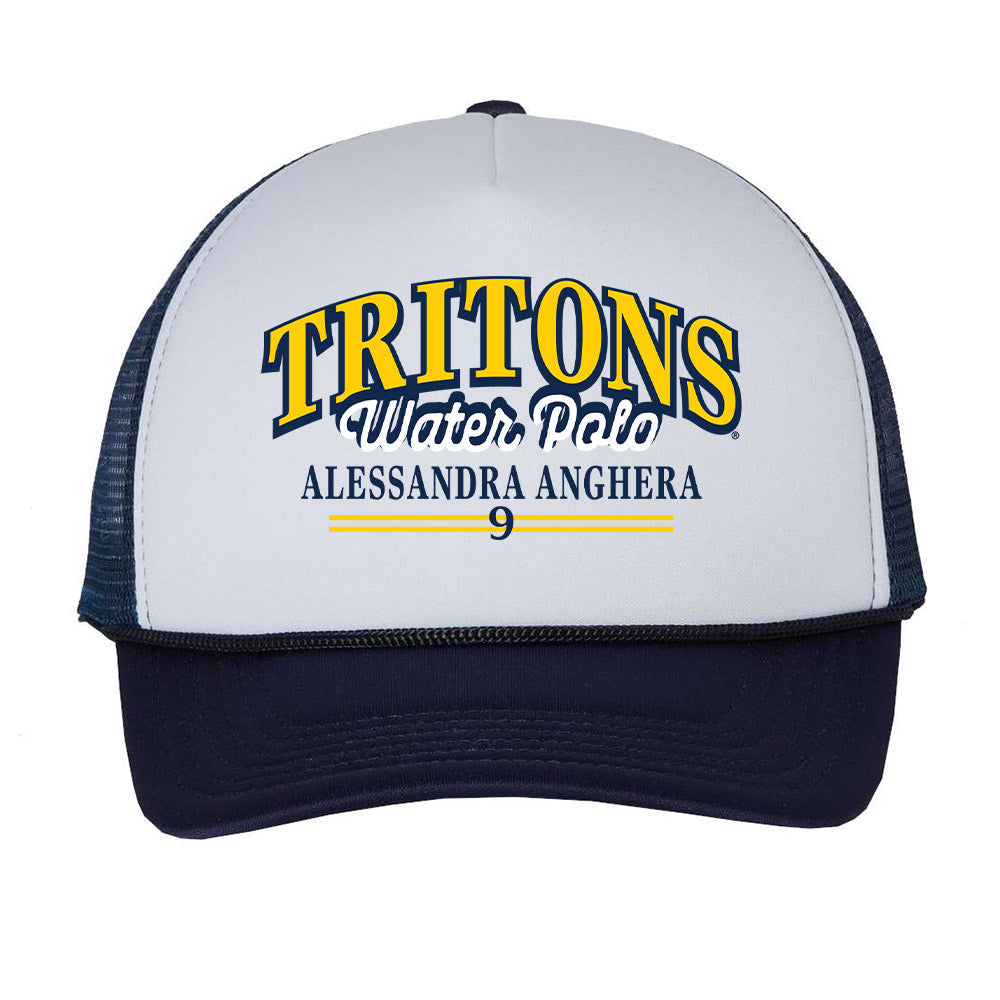 UCSD - NCAA Women's Water Polo : Alessandra Anghera - Trucker Hat-0