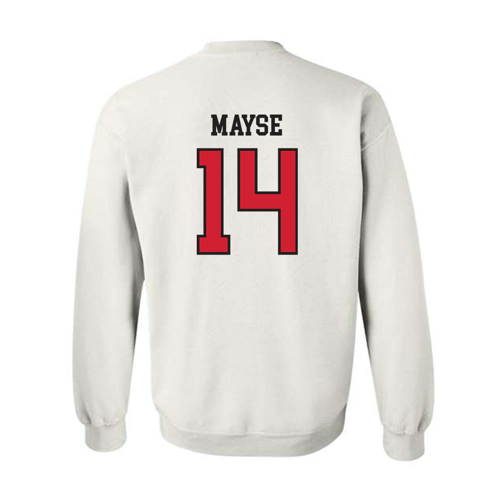 Arkansas State - NCAA Baseball : Myles Mayse - Sports Shersey Crewneck Sweatshirt-3